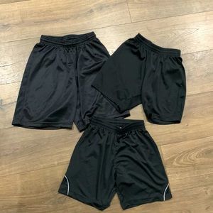 3 pairs of sport shorts